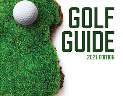 Golf Guide 2021 cover