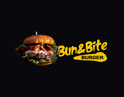 Bun&Bite Burger Logo | Identity concept