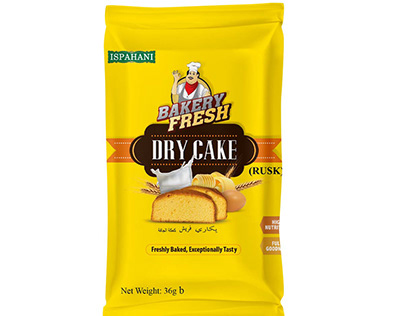 Ispahani Bakery Fresh Dry Cake -Pack Design