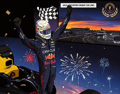 Red Bull Racing - Max Verstappen Champion 2022