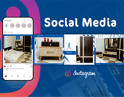 Social media design - Dubai shops