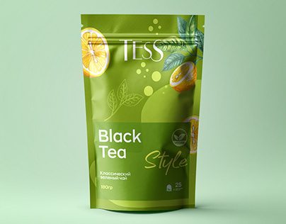 Tess tea | Package design