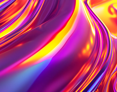 iridescence colorful abstract holographic liquid bg