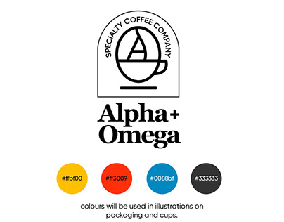 Alpha and Omega Coffee brand