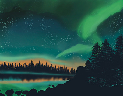 Project thumbnail - Northern lights