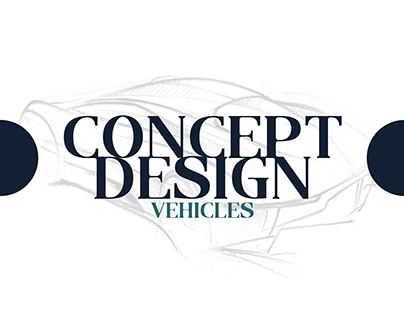 Vehicles concept sketches