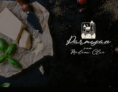 Логотип и этикетка для сыра Parmesan von Madame Clea