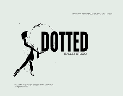 DOTTED BALLET STUDIO branding