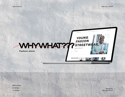 WHYWHAT??? | E-COMMERCE Web-design