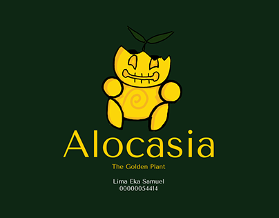 ALOCASIA The Golden Plant