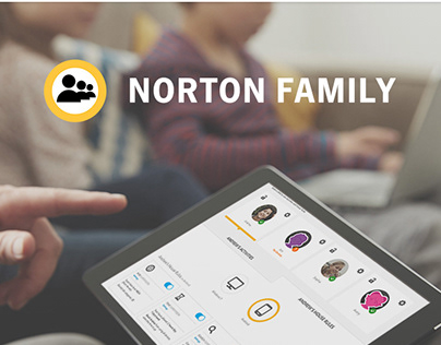 Redesigning Norton Family Parental Control Website