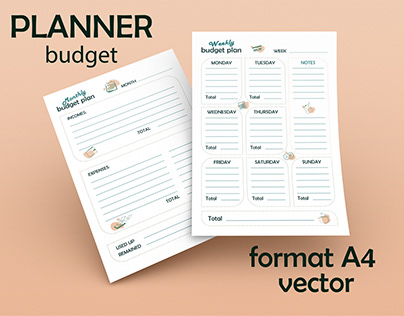 Budget planner design