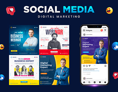 Digital markeing social media banner design