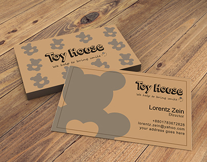 Toy House Business Card