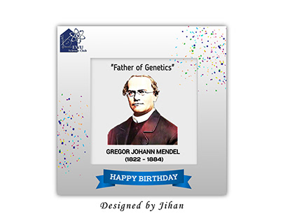 Birthday of Gregor Johan Mendel