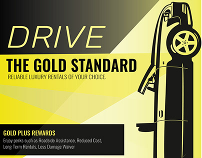 Hertz Car Rental Brief -Magazine Ad & Web Banner