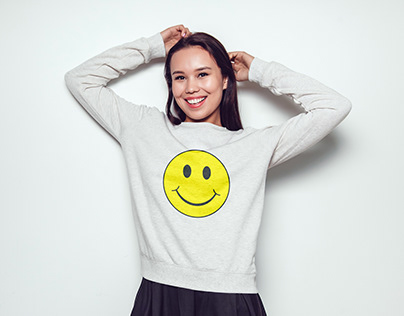 Happy Smile to Acceptance T-shirt design