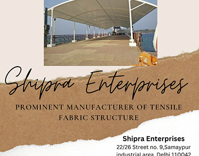 Prominent Manufacturer of Tensile Fabric Structure