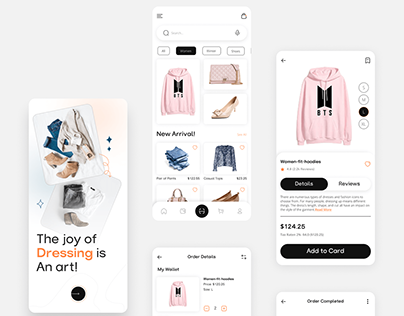 Fashion eCommerce App Design