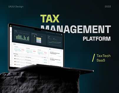 SaaS | Tax Management Platform | UX/UI