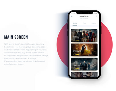 Movie Booking App- Movie Mojo
