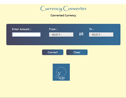 Project thumbnail - Currency Converter Desktop App