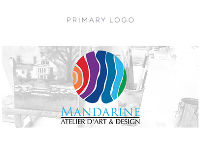 Project thumbnail - Mandarine (Atelier d'Art et Design) Logo