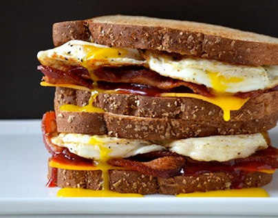 The ultimate egg sandwich