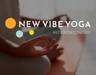 New Vibe Yoga - Site redesign (desktop&mobile)