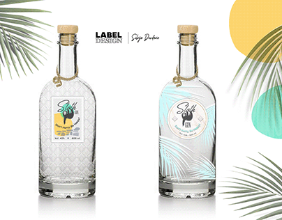 Unique & sustainable Gin bottle design