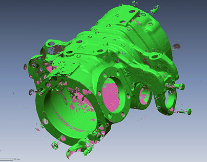 3d scaning and redesigning of the tractor housing