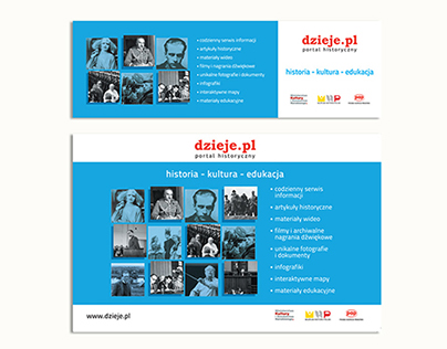 Ad series for historic portal - dzieje.pl