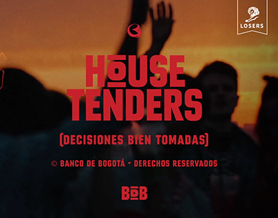 House Tenders - Banco de Bogotá / Young Lions 2021