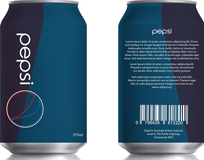 Pepsi packaging Design Concept