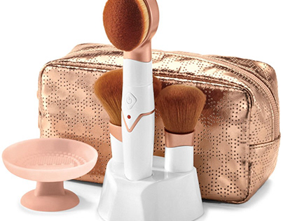 Vibration Makeup Brush Set