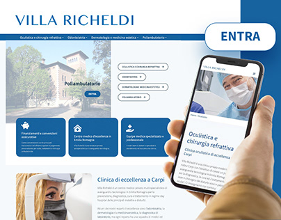 UX/UI - Web design - Villa Richeldi