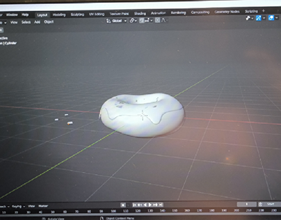 Donuts em 3D Blender
