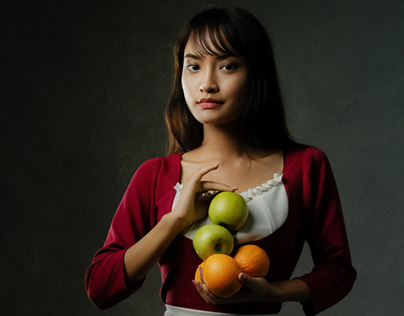 Painterly Portrait- The fruit is ripe