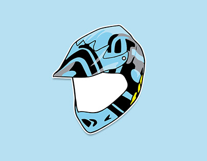 'BMX Helmet' Logo/Wallpaper