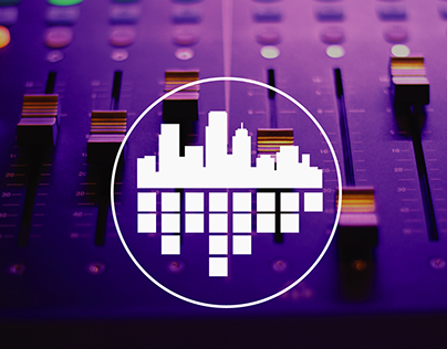 City Recording Studio Logo Design