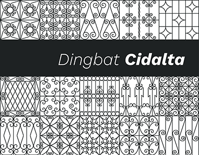 CIDALTA - Fonte Dingbat