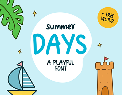 FREE | Summer Days Playful Font