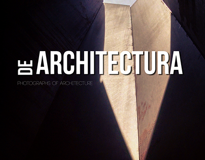 De Architectura: Photographs of Architecture