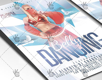 Belly Dance Flyer - PSD Template