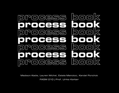 Alexander Wang Lookbook Process Book