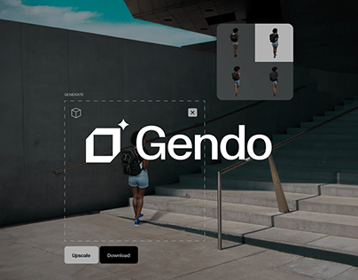 Gendo: Brand Identity, Website & UI
