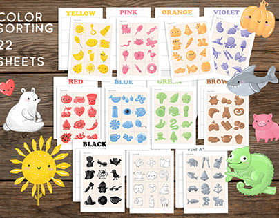 Color Busy Book, Activity Book for Toddlers