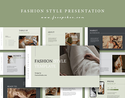 Fashion Style Presentation Template