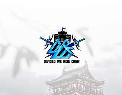 Divided We Rise Crew Logo Design