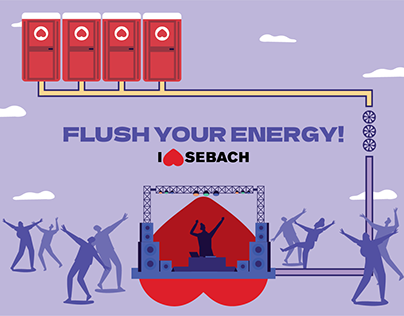 FLUSH YOUR ENERGY! - SEBACH Campaign